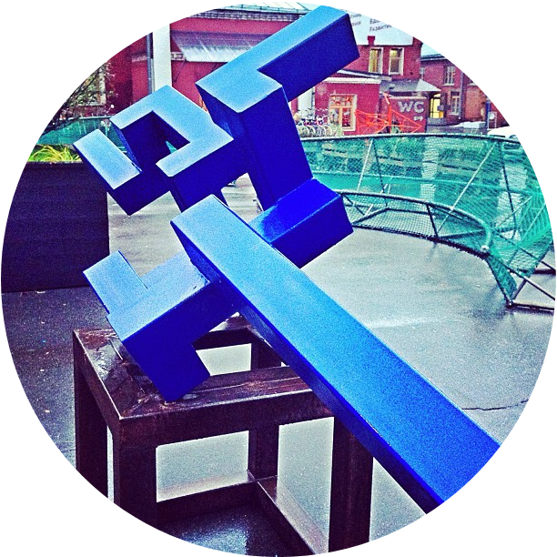 blue